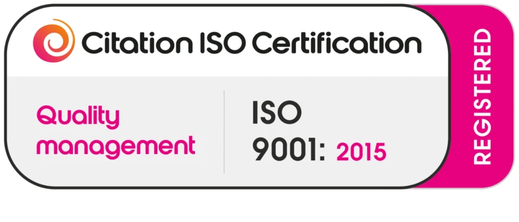 ISO 9001 Certificate Badge | SALCS